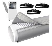 Air Conditioner Hose Cover - Neoprene Fabric | Protective Cover Dustproof And Heat-Insulating | Exhaust Pipe Hose Protector For AC Units, Homeowners Technicians