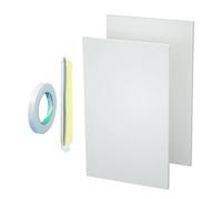 Air Conditioner Insulated Panel - AC Side Insulating Panel Kit, Foam Dust Proof Seal with Heat Draft Protection, Winter Cold Weather Guard, Reflective Foam Insulation for Home Living Room and Dorm