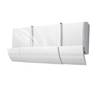 Air Conditioner Vent Deflector | AC Air Deflećtor | Wall-Mounted Guide Wind Direction With Adjustable Baffle For Home Living Room Bedroom Bathroom Kitchen