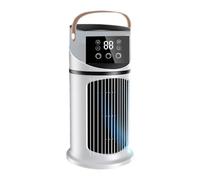 Air Conditioner Ventilateur - Portable Room Cooling Unit avec LED Light, 9 vitesses USB Powered Desktop Cooler | Rapid 3 Second Chill Airflow Compact Personal Air Conditioner For Studying Sleeping