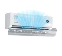 Air Conditioner Wind Deflector, Adjustable Ac Airflow Guide, Retractable Wall-Mounted Windshield Cover for Babies, Furniture, Rv, Workplace, Bedroom, Hot Weather, Winter Sleepers