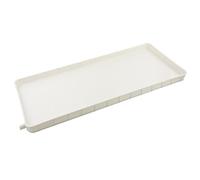 Air Conditioners Plastic Tray, Portable AC Drip Pan with Iron Wire and Reserved Hole, Condensate Drain Pan for Outdoor(91.5 * 45cm)