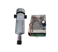 Air cooled 0.8kw DC110V 20000RPM CNC spindleMotor Kit ER16/ chuck 800W Spindle electronic starter + Power Supply speed governor For Engraving IINKUEYK(Package 4 ER16)