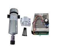 Air cooled 0.8kw DC110V 20000RPM CNC spindleMotor Kit ER16/ chuck 800W Spindle electronic starter + Power Supply speed governor For Engraving IINKUEYK(Package 5 ER16)