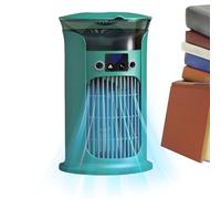 Air Cooler, 3-Speed Humidifying Fan with LED Light and Quiet Cooling System, 7.48x7.48 in, Portable Personal Cooler for Desk, Dorm, Bedroom, Office, Study Room, Camping, Outdoor