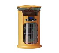 Air Cooler, Desk Humidifying Fan, 9.84x5.91x5.91inch, 3-Speed Cooling Device, Built-in LED Light, Quiet Energy-Efficient Design, Ideal for Bedroom, Office, Dorm, Camping, Kids Room