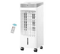 Air Cooler for Home Office Air Cooler Portable Air Conditioner, Air Cooler, LED Display with Remote Control, 3 Fan Speed, 24-Hour Timer in Sleep Mode, 7.5H Timer, 3-in-1 Function