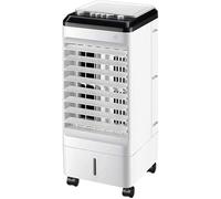 Air Cooler for Home Office Portable Air Conditioner,Mobile Space Cooler,Super Quiet Air Conditioning,Oscillating Tower Fan,3 in 1cooling Tower Fan Humidifier Purifier,Perfect