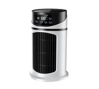 Air Cooler, Humidifying Desk Fan, 3 Speed Cooling Device with Light, Compact Personal Fan, Portable Airflow System for Bedroom, Offices, Camping, Study, Apartment Use, Multicolor