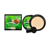 Air Cushion CC Cream, Hydrating Makeup Concealer, Lightweight Moisture Formula, Ideal for Dry, Oily, Ideal for Daily Touchups, Long Lasting, Easy Application