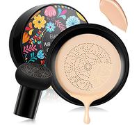Air Cushion CC Cream Mushroom Head Fond de Teint Couvrant BB Crème Correcteur de Maquillage Nude Hydratant Éclaircissant (Naturelle)