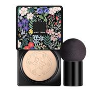 Air Cushion Concealer, Mushroom Head Cushion, Moisture Oil-Control Makeup, Bb Cream Foundation, Air Cushion Bb Cream for Coverage, Moisture Control, and Brightened Complexion for All Skin Types