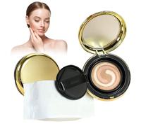 Air Cushion Foundation Water Bead Tricolor Latte Concealer Cushion Coussin d'air CC Crème Uniforme Teinte de peau Hydratant Concealer pour un maquillage impeccable Contient des recharges 13 g x 2