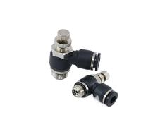 Air Cylinder Throttle Valve G Thread 1/8 1/4 3/8 1/2 Inch 10mm 12mm Pneumatic Fittings With O-ring SL For Hose Solenoid Valve(TubeO.D 12mm,1/2")