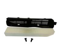 Air de Cabine de Remplacement Kit de boîtier d'air d'habitacle et de filtre pour Jeep Grand Cherokee 1999-2010 82208300K Numéro de pièce: 82208300 Filtre charbon actif