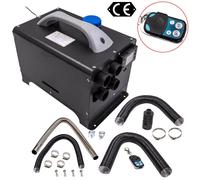 Air Diesel Heater 12v 5kw 4 Holes Lcd Thermostat For Caravan Pickup Truck Boat