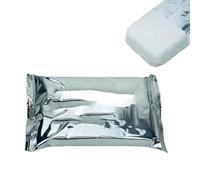 Air Dry, Pâte à modeler autodurcissante à base d'argile humide, Pâte à modeler durcissant au four et facile à démouler, Couleur Blanc, Idéale pour les enfants de 3 ans et plus, 500g