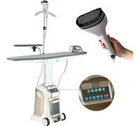 Air Essence LuminaSteam MAX Nettoyeur Vapeur, Centrale Vapeur Universelle, Couleur Beige, Fer à Repasser, Steamer Pour Vêtements, Defroisseur Vapeur, 150 g/min, Fer a Repasser, 2,8 litres