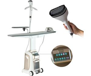 Air Essence LuminaSteam MAX Nettoyeur Vapeur, Centrale Vapeur Universelle, Couleur Beige, Fer à Repasser, Steamer Pour Vêtements, Defroisseur Vapeur, 150 g/min, Fer a Repasser, 2,8 litres
