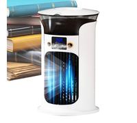 Air Fan - Silent Desktop Wind Blowing Device, Personal USB Air Fan | Smart LED Air Fan With Remote Control, Travel-Friendly Small Wind Blowing System For Living Room Garage Bedroom Tent Indoor Outdoor