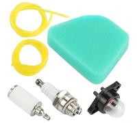 Air Filter Fuel Line Kit for pour poulan 2150 2055 pour chainsaw | Efficient dust filtration, protects engine, fits pour poulan 2150 2055, sponge material, quick replace