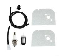 Air Filter Kit 2-Pack for pour chainsaw 009 010 011 012 Air Filter | Includes 2 air filters, ensures optimal airflow, boosts engine performance, fits 009-012 models