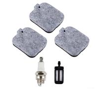 Air Filter Kit for BG45 BG46 BG55 Leaf Blower Vacuum | Traps fine dust, extends engine life, compatible BG45 BG46 BG55, easy swap, outdoor cleaning