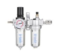 Air Filter Regulator Oil Water Separator Trap Regulator Valve For Compressor Pneumatic Parts SFC400 1/2 SFC300 3/8 SFC200 1/4(SFC w PMSM,SFC300)