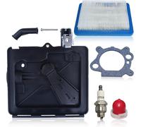Air Filter with Housing Kit for Briggs & Stratton 491588S 795259 BP795259 792040 691753 496116 224815 with Spark Plug Carburetor Gasket Primer Pump Lawn Mower