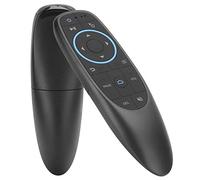 Air Fly Mouse Sans Fil Bluetooth 5.0, Clavier de Télécommande avec Poignée de Jeu et Détection de Mouvement, Compatible avec Android TV Box Smart TV, Prise en Charge de L'apprentissage IR