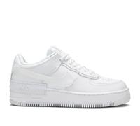 Nike Baskets Air Force 1 Shadow Femme Cuir Blanc Lacets Taille 37,5