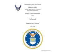 Air Force Manual AFMAN 13-1 Battle Control Center (BCC) Volume 2 Evaluation Criteria May 2026