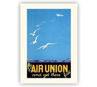 Air France / Air UNION - BELLAIGUE 1926 - 50x70cm - AFFICHE G