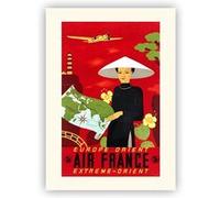 Air France - Orient - Lucien BOUCHER 1937 - 50x70cm - AFFICHE G