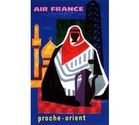 AIR FRANCE Proche-Orient - 63x100 cm - AFFICHE / POSTER G