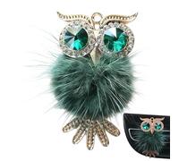 Air Freshener - Zinc Rhinestone, 1.37x2.36in Diffuser Owl Design | Long-Lasting Scent, Vent Clip Fragrance, Car & Home Perfume For Vehicle, Living Room, Toilettes, Truck, Office