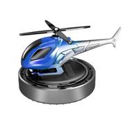 Air Fresheners, Car Diffuser, Helicopter Design Solar Powered Plant Aromatherapy Easy Installation Odor Eliminator, Air Diffuser for Vehicle, Workplace, 3.93x3.14x2.75inches