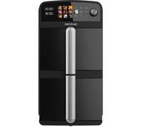 Air Fryer 10 L Double Cuve 5 L + 5 L 2400 W 6 Programmes Écran Tactile Friteuse Sans Huile Cuisson Saine