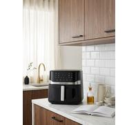 Arthur Martin – Friteuse sans huile AMPAF1800 – 10 L 1800 W Noir – Cuve XL, 12 programmes