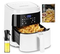 Air Fryer 1900W, Friteuse sans Huile 7L. Écran Tactile, 7 Programmes + Maintien,Friteuse chaud WiFi,Sans BPA.