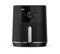 Braun MultiFry 3 HF3000, Friteuse à Air, Airfryer avec 4.3L Capacité, 80-200° Contrôle de Température manuelle, RealAir Technologie, 60' Minuteur, 1500W, Noir Mat