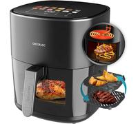 Air Fryer Cecofry&Grill Duoheat 6500. Friteuse À Air Sans Huile 6,5L, Grill, Plancha, Résistance Double, 2200W, Cuisson Uniforme, Idéale Pour Viandes Et Pizzas[PLA6120540]
