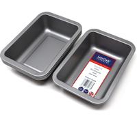 Air Fryer Compatible Small Rectangular Dishes, Made In The Uk With Pfoa And Bpa Free, Non Stick 4 Pack