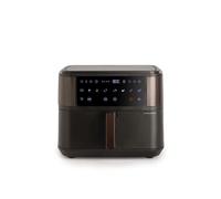 CREATE Friteuse à air Dual – 10 L, séparateur, écran tactile – Noir