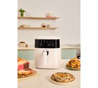 AIR FRYER DUAL HEAT - Friteuse À Air 6,5 L Avec Double Résistance Blanc Cassé