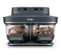 Air Fryer Ninja Crispi DualZone 8-en-1 DD102EUBL1 Bleu Contenant en verre