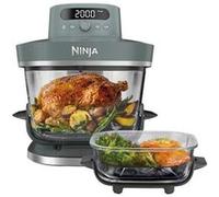 Friteuse sans huile NINJA CRISPi PRO 7-en1, 2 récipients en verre de 5.7 et 2.3L, AS101EUGY, Vert Ash Grey