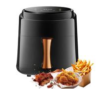 Air Fryer, Friteuse sans Huile 8L 1400W Friteuse à Air Chaud, 6 Options de Cuisson, Ecran Tactile, Grand Tiroir, Cuire au Four