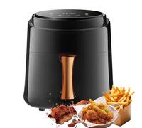 Air Fryer, Friteuse sans Huile 8L1400W Friteuse à Air Chaud, 6 Options de Cuisson, Ecran Tactile, Grand Tiroir, Cuire au Four, Antiadhésif Plaque, Friteuse Multifonctionnelle Adaptée à la Cuisine