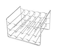 Air Fryer Grill Rack - 3-Layer Universal Stainless Steel Non-Stick Stand, Airfryer Meat Skewers Barbecue Rack, Multi Layer Cooking Tray for Vegetables Snacks Bacon Wings | Reusable Air Fryer Roasting